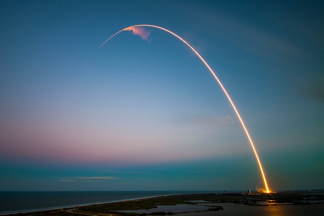 rocket launch space