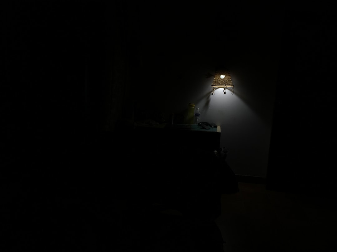 mobile phone dark room